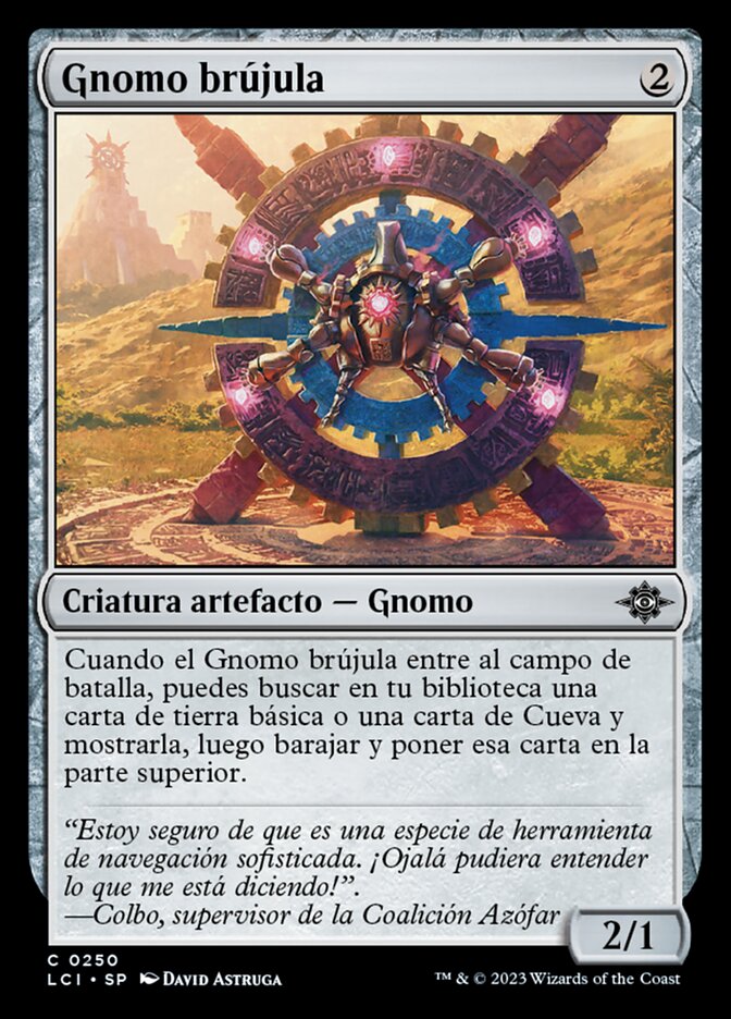 Gnomo brújula