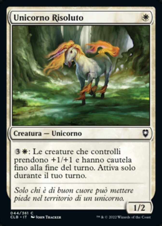 Unicorno Risoluto