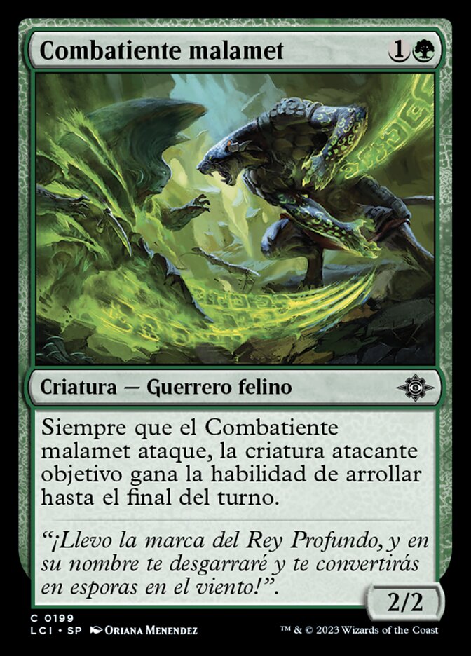 Combatiente malamet