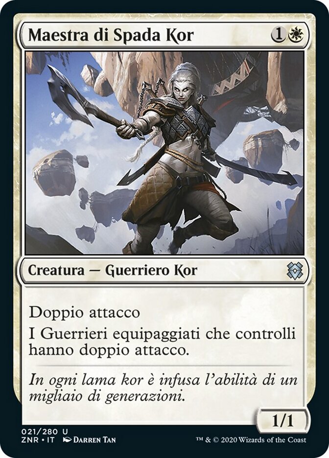 Maestra di Spada Kor