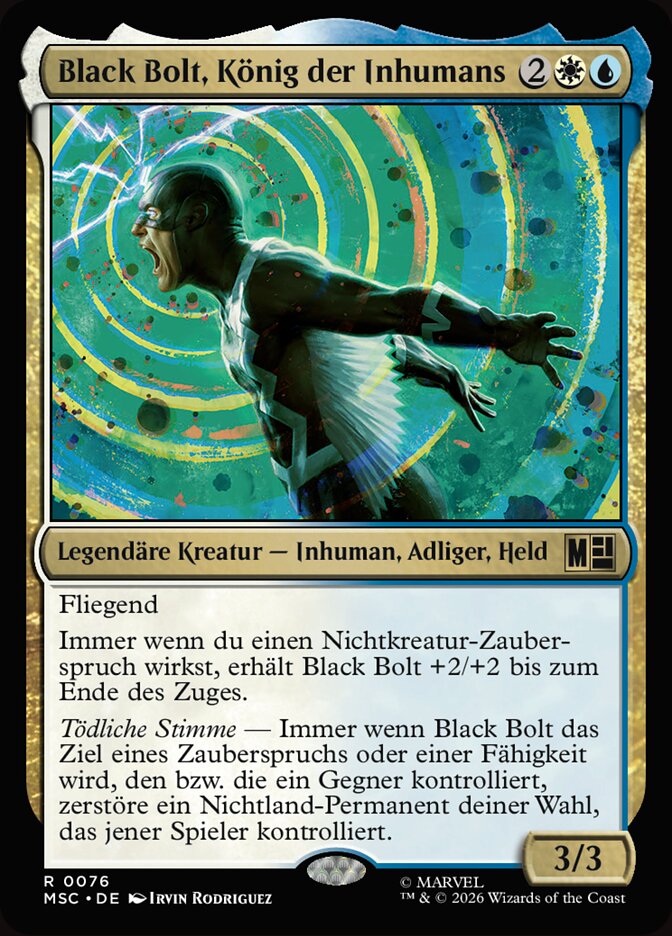 Black Bolt, König der Inhumans