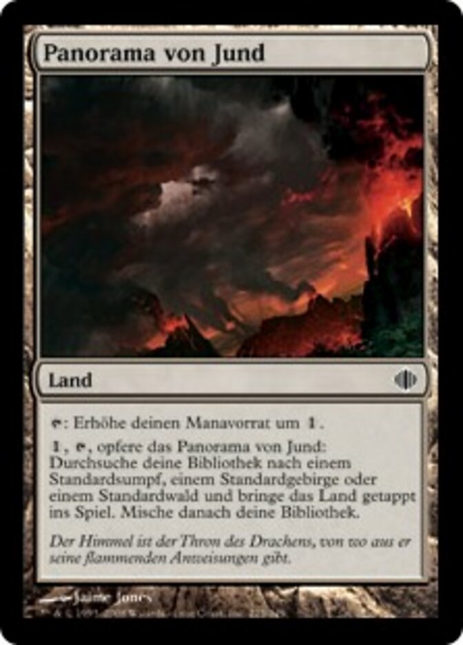 Panorama von Jund