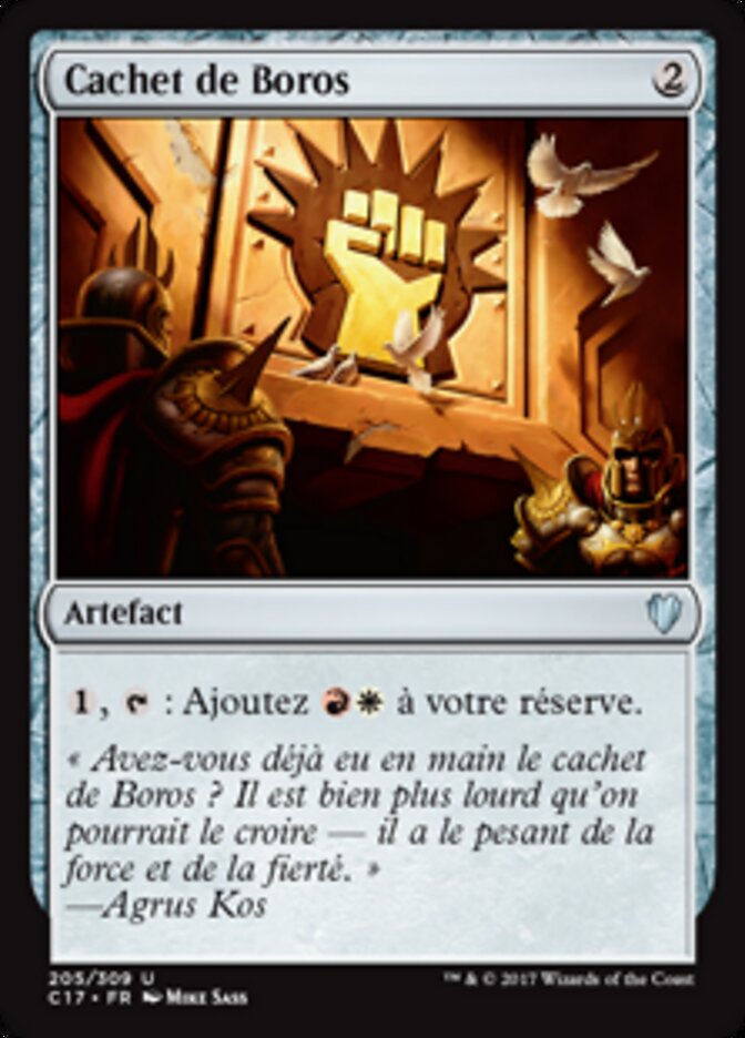 Cachet de Boros