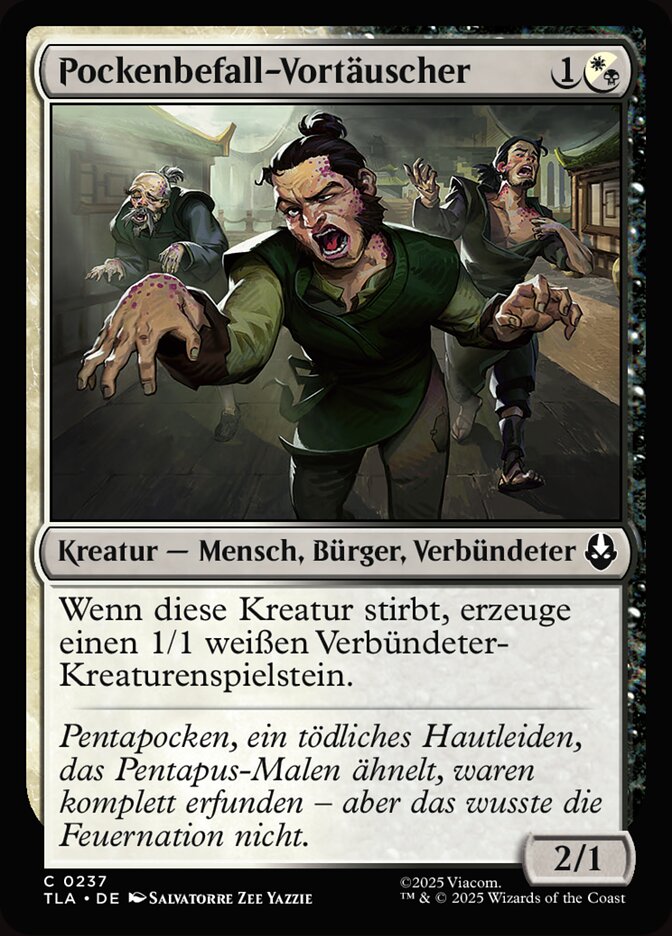 Pockenbefall-Vortäuscher