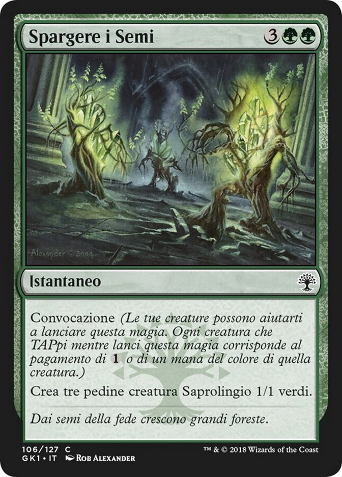 Spargere i Semi