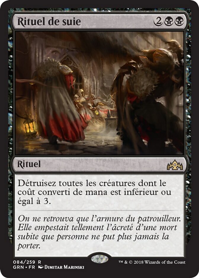 Rituel de suie
