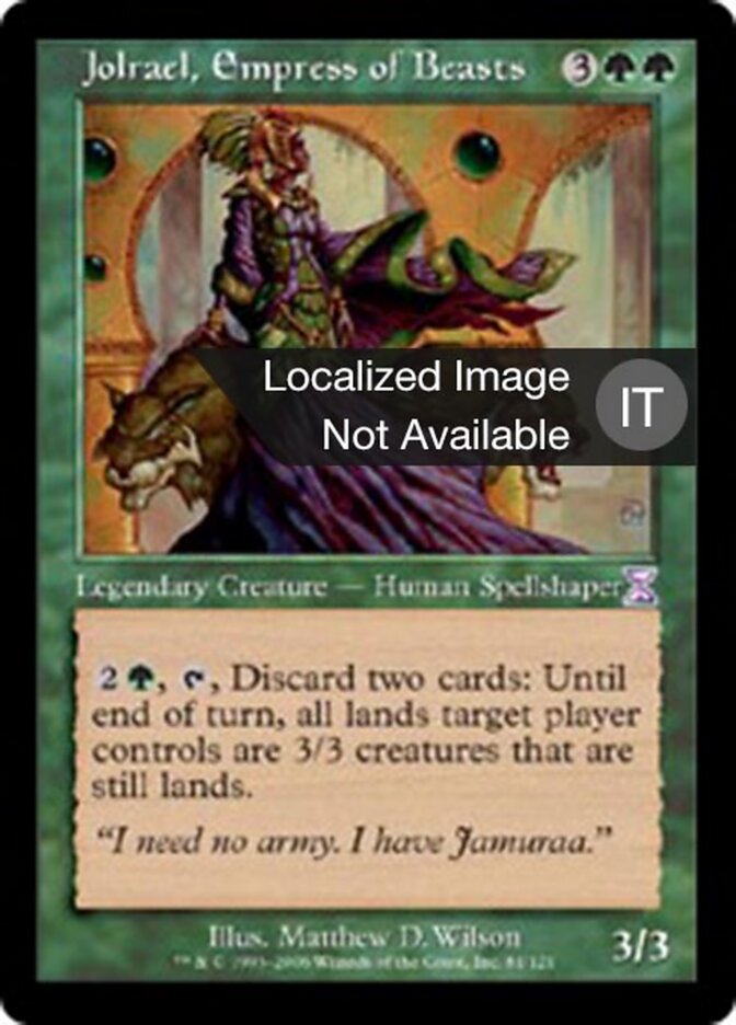 Jolrael, Imperatrice delle Bestie