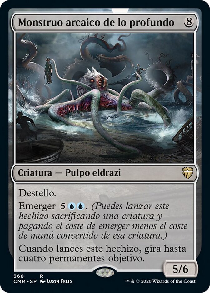 Monstruo arcaico de lo profundo