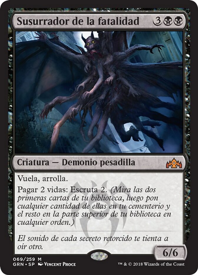 Susurrador de la fatalidad