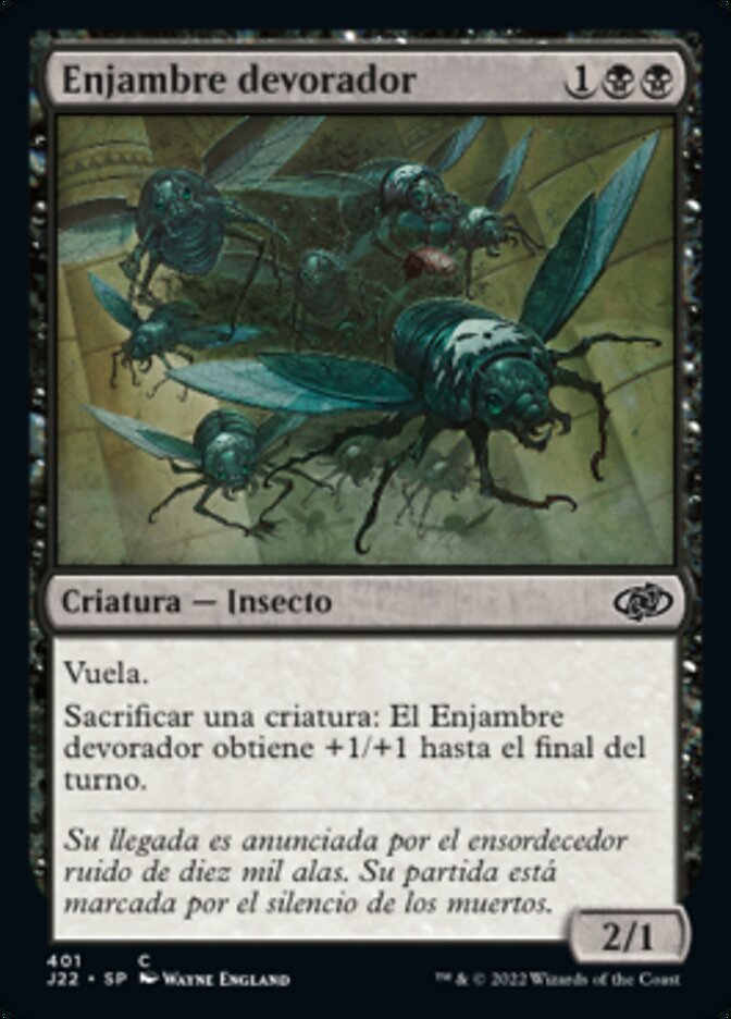 Enjambre devorador