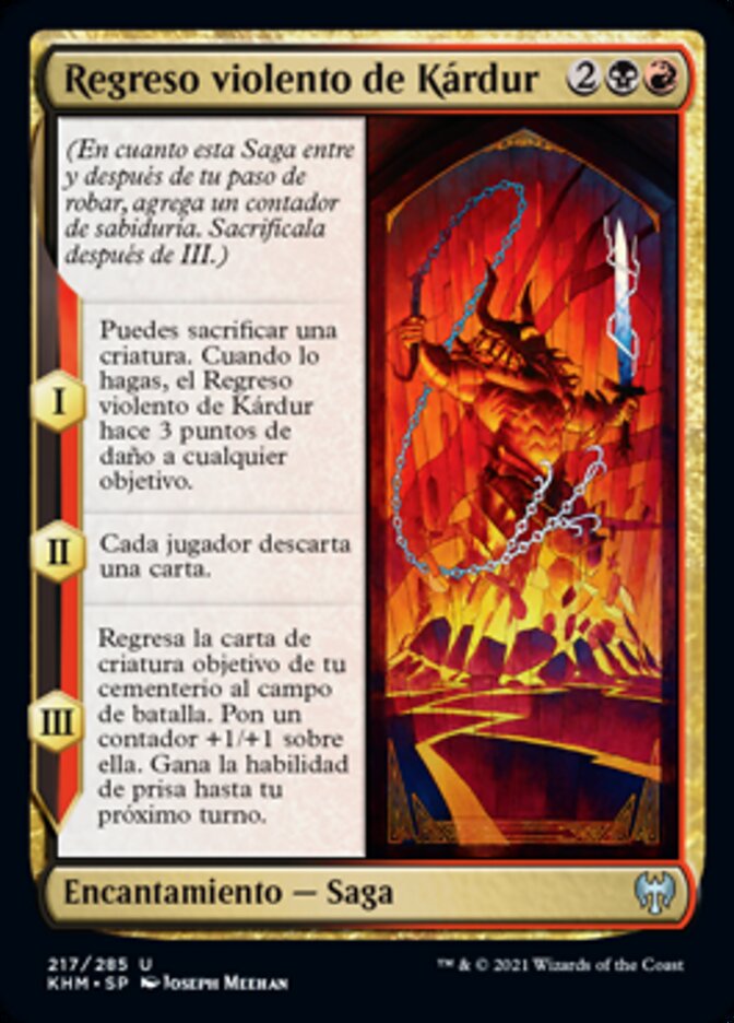 Regreso violento de Kárdur