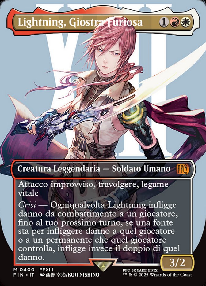 Lightning, Giostra Furiosa