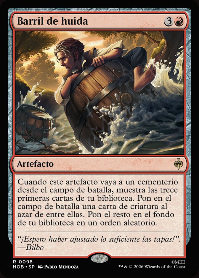 Barril de huida