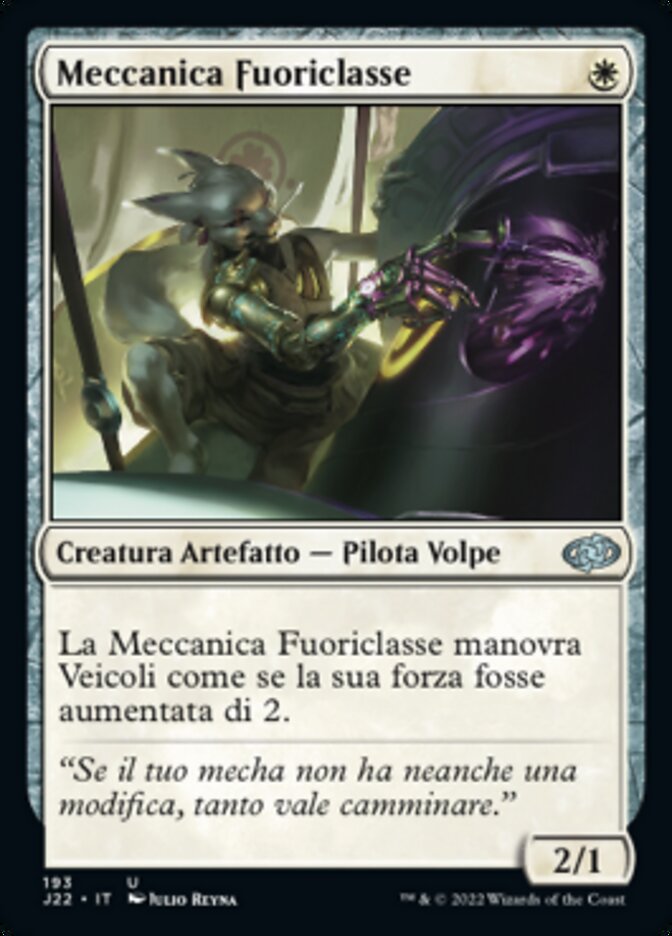 Meccanica Fuoriclasse