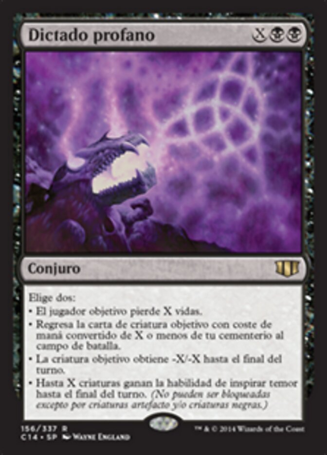 Dictado profano