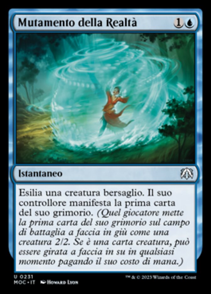 Mutamento della Realtà