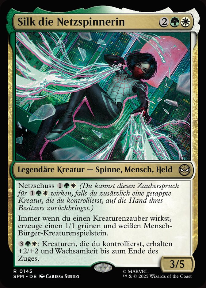 Silk die Netzspinnerin