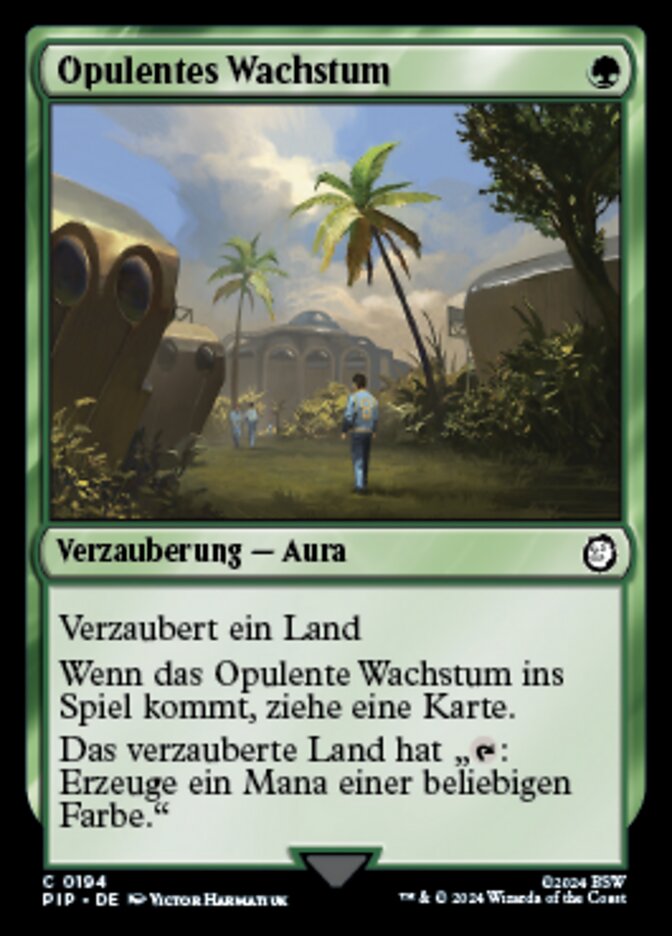 Opulentes Wachstum