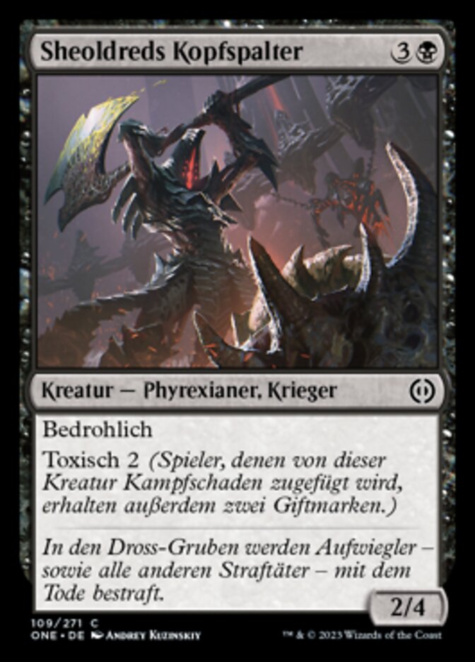 Sheoldreds Kopfspalter