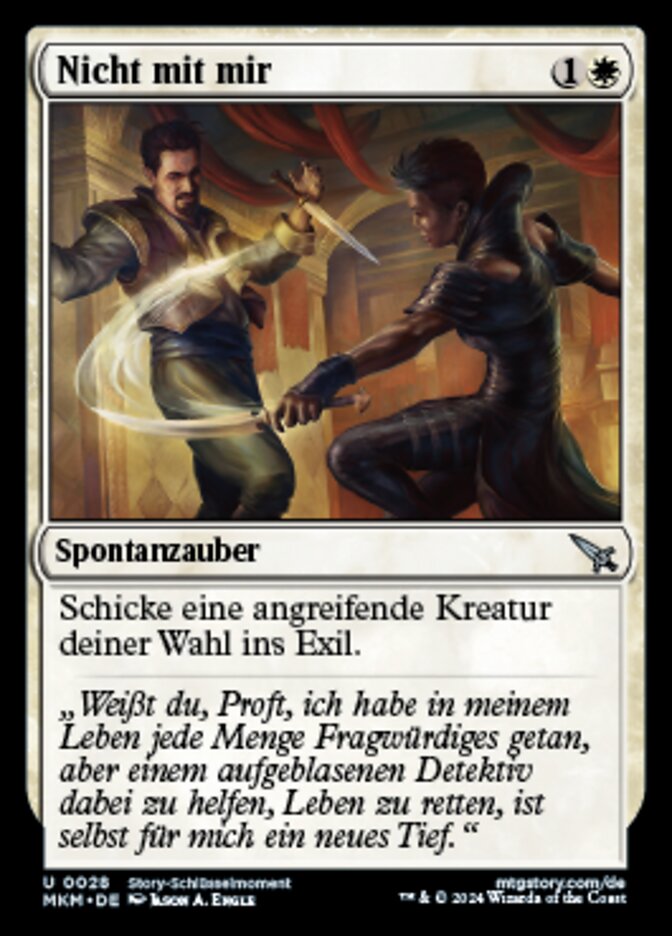 Nicht mit mir