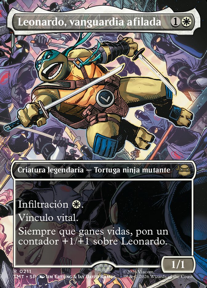 Leonardo, vanguardia afilada