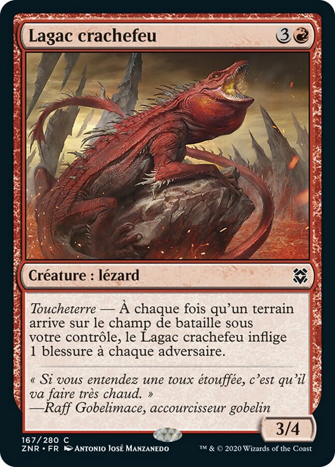 Lagac crachefeu