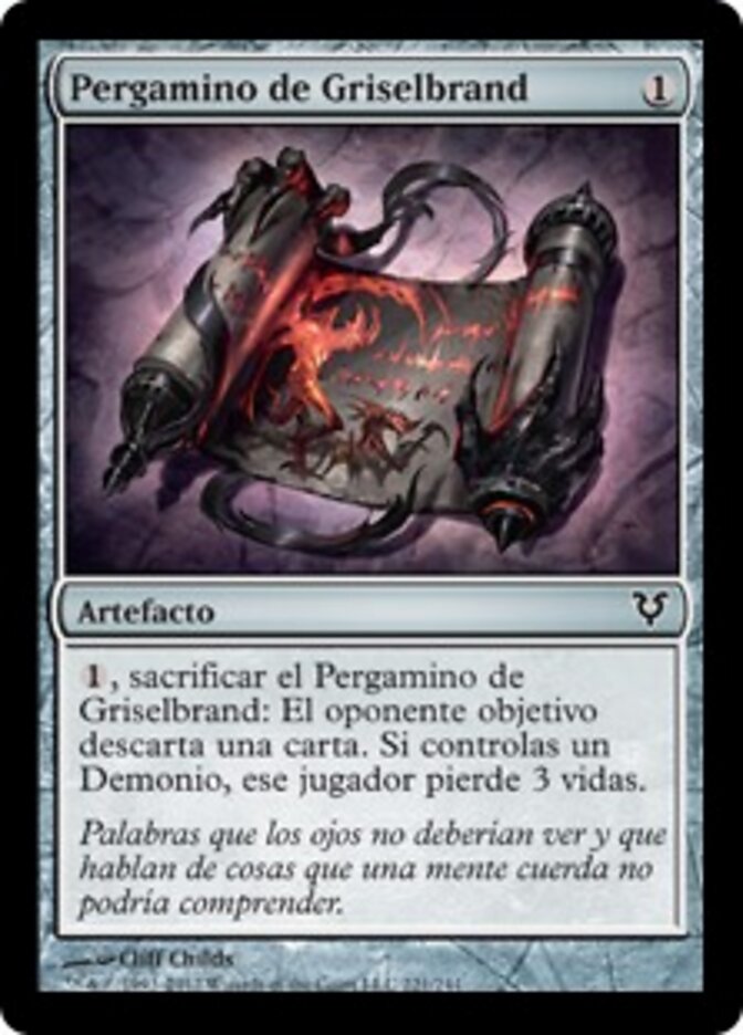 Pergamino de Griselbrand