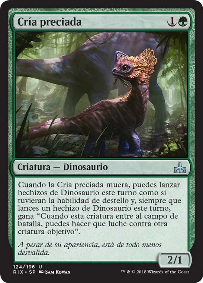 Cría preciada