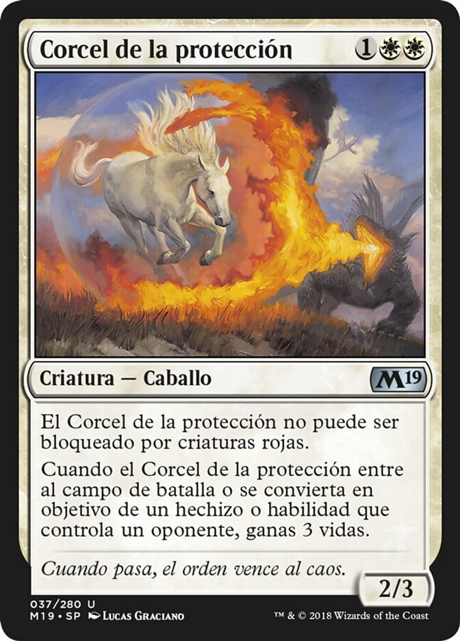 Corcel de la protección