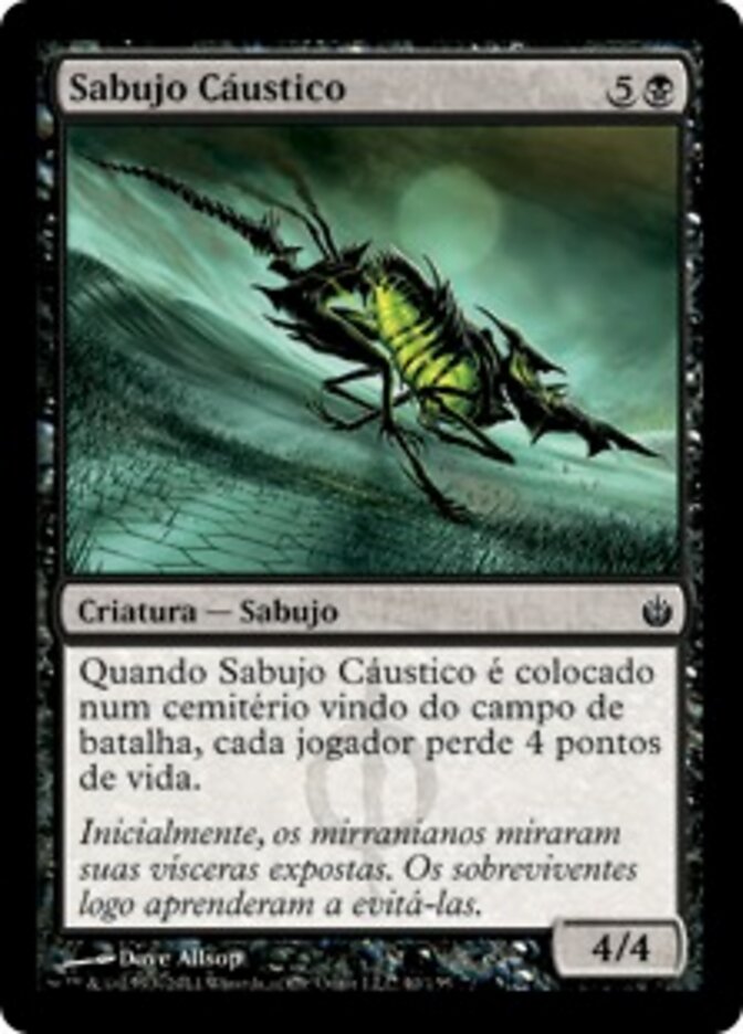 Sabujo Cáustico