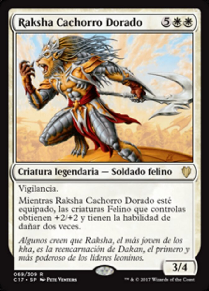 Raksha Cachorro Dorado