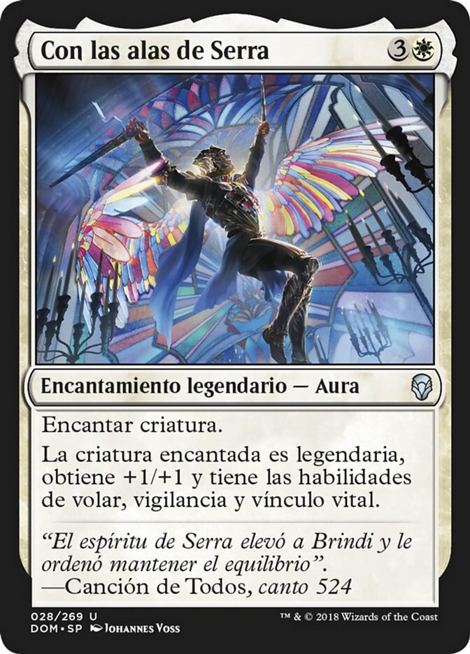 Con las alas de Serra