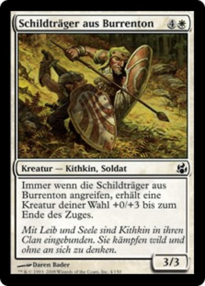 Schildträger aus Burrenton