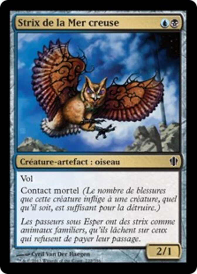Strix de la Mer creuse