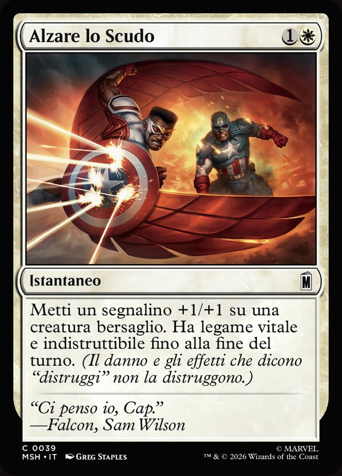 Alzare lo Scudo