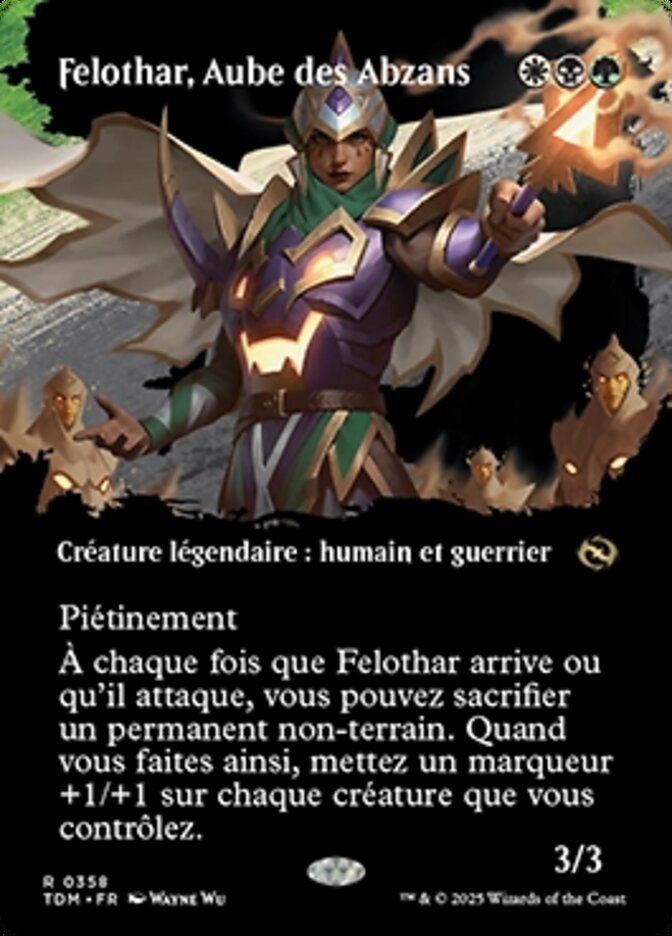 Felothar, Aube des Abzans