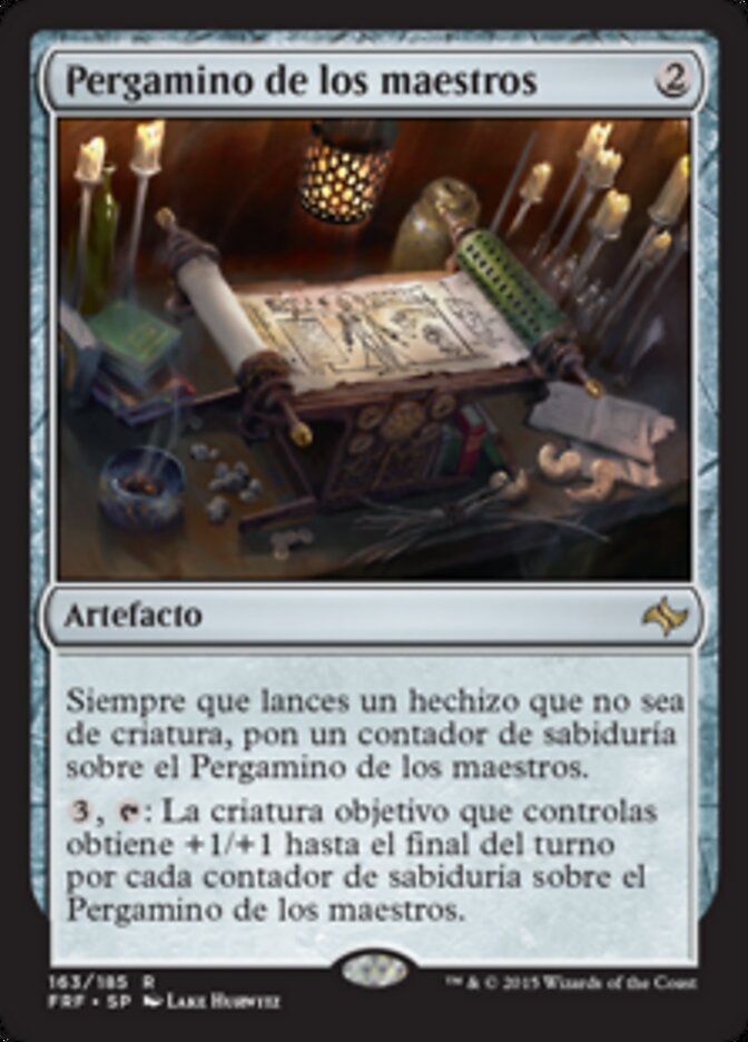 Pergamino de los maestros