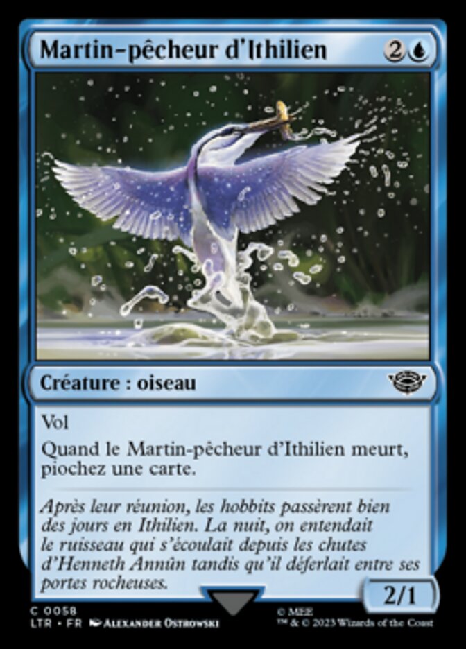 Martin-pêcheur d'Ithilien