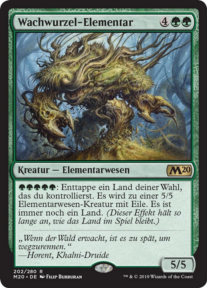 Wachwurzel-Elementar