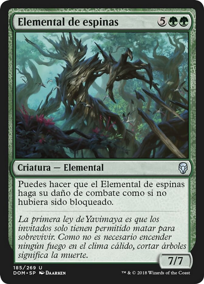 Elemental de espinas