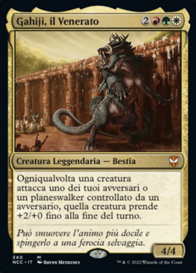 Gahiji, il Venerato