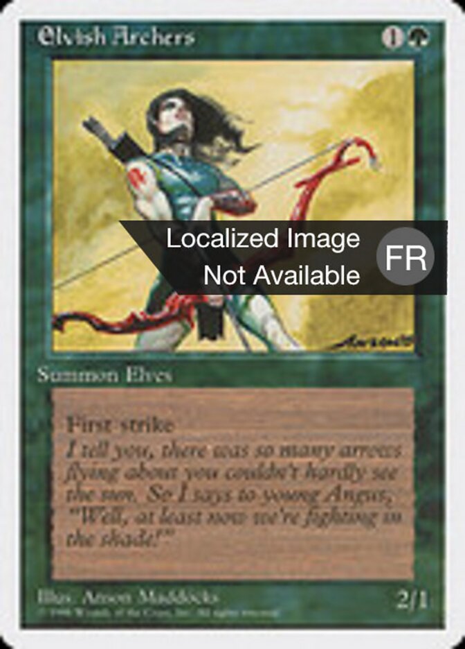 Archers elfes