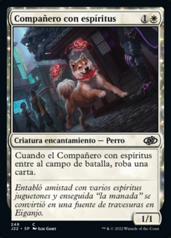 Compañero con espíritus
