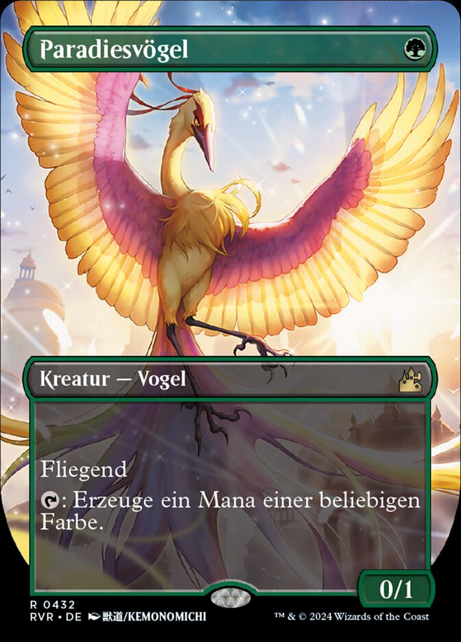 Paradiesvögel