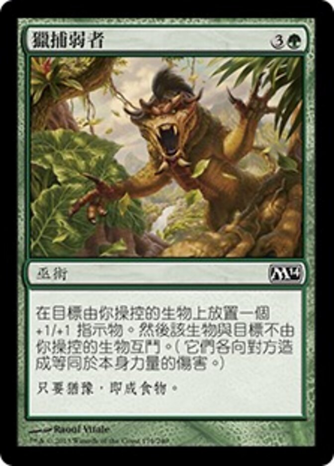 獵捕弱者
