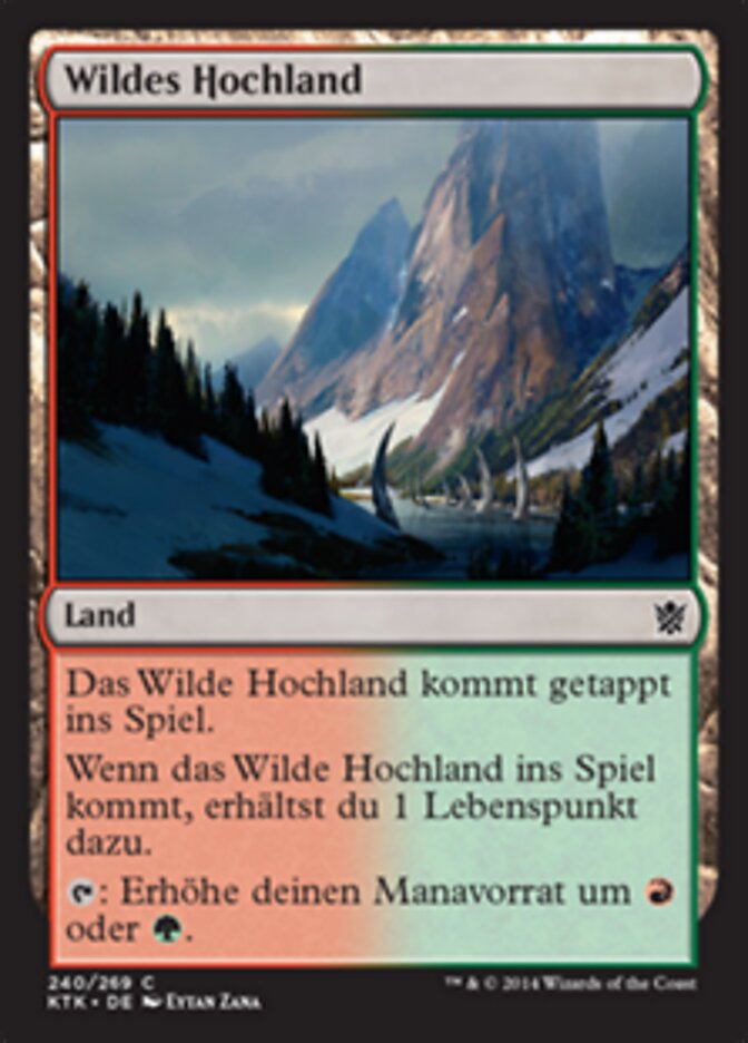 Wildes Hochland
