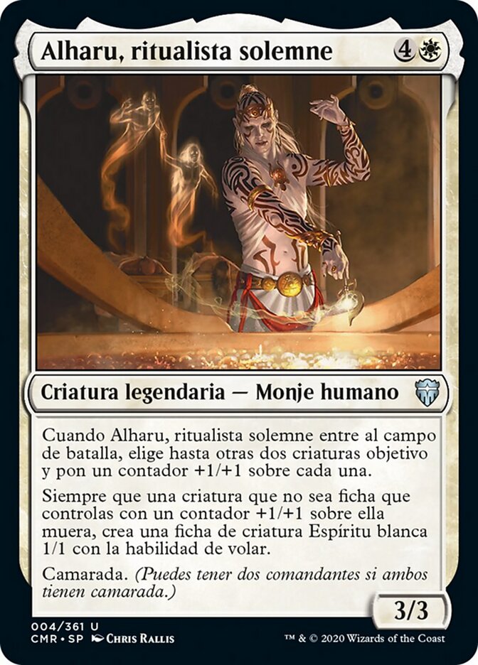 Alharu, ritualista solemne