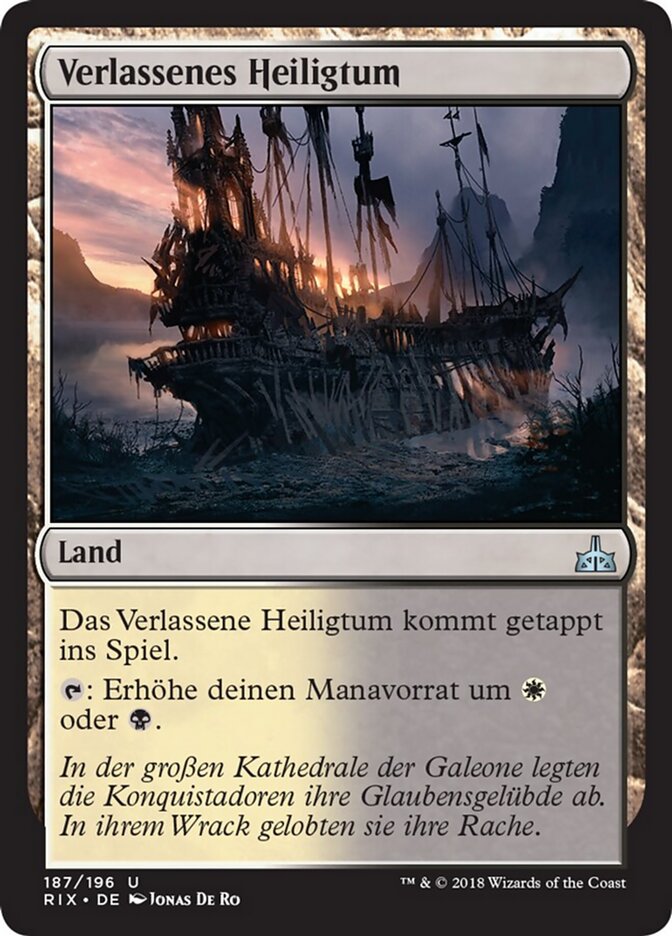Verlassenes Heiligtum