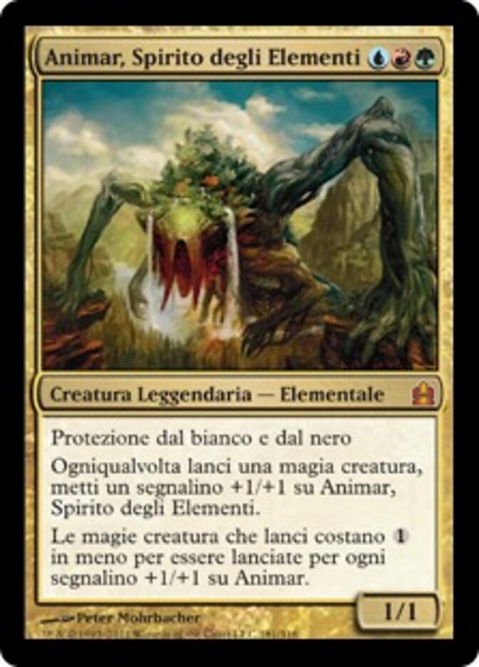Animar, Spirito degli Elementi