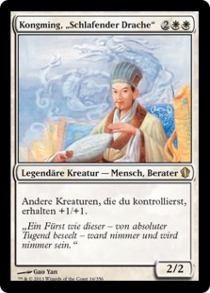 Kongming, „Schlafender Drache"